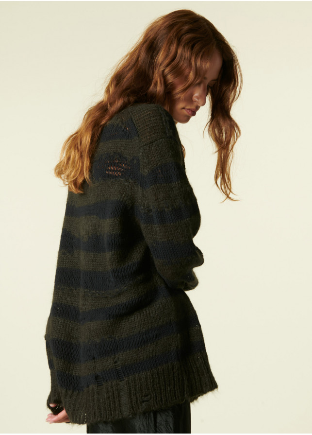 Acne studios sales striped jumper