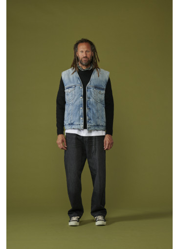 Gilet en jean - Denim bleu