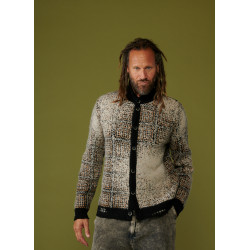 Barena - Gilet Ventana Multicolor - allanjoseph