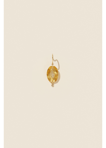 Earring Souad Citrine