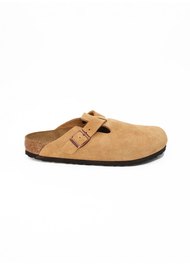 Birkenstock boston clogs cream allanjoseph