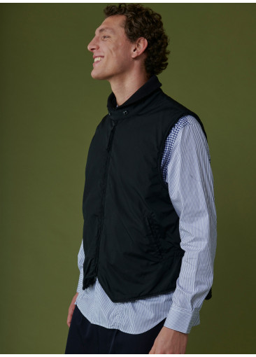 Fleece-lined sleeveless...