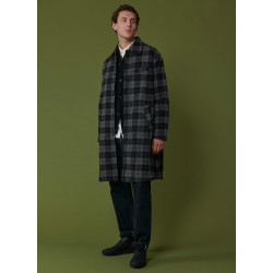 Manteau droit - marron - allanjoseph