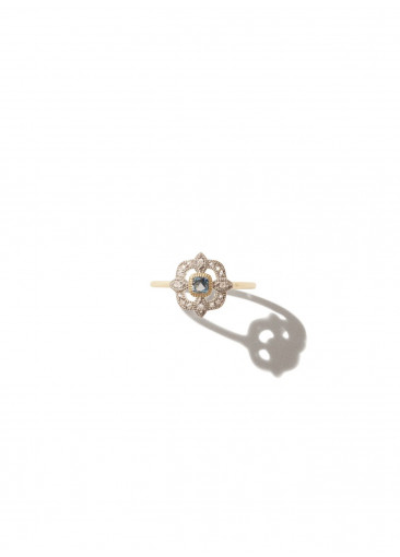 Bague Bettina - Bleu Topaz