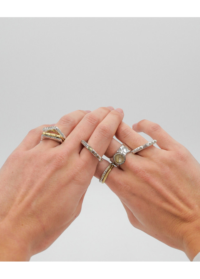 ロザマリア rosa maria ダイヤ　コッパー　リング rosa maria ダイヤ コッパー リング ロザマリア rosa maria