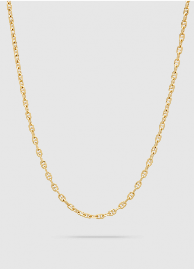 Tom Wood 9k Gold Plated Cable Chain allanjoseph