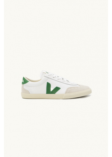 Volley canvas - Blanc/ vert