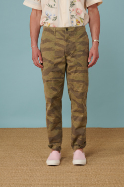 Pantalon Fatique Vintage Tiger Wash Army - President's - allanjoseph