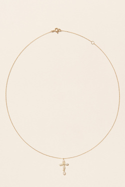 Pascale Monvoisin- Collier White Pearl Palerme - allanjoseph