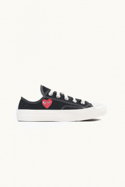 Converse Chuck Taylor x CDG - Converse X CDG basses noires - allanjoseph