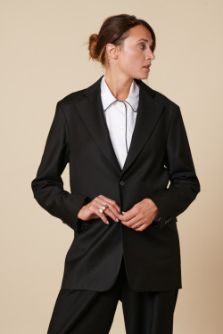 Barena - Veste de tailleur Gala Noir - allanjoseph