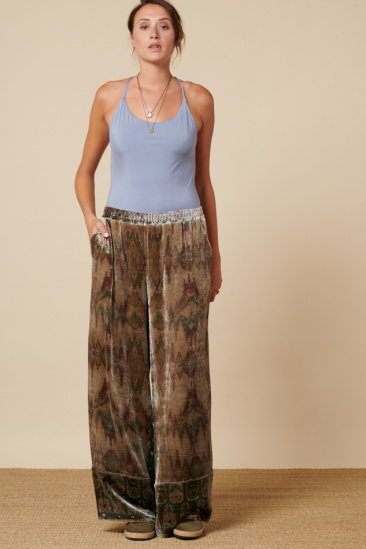 Kanpur velvet trousers -...