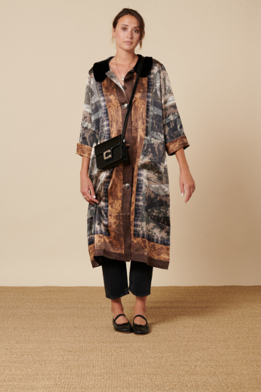 Adana jacket in silk -...