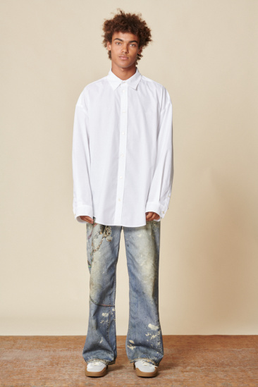 Chemise en coton - Blanc