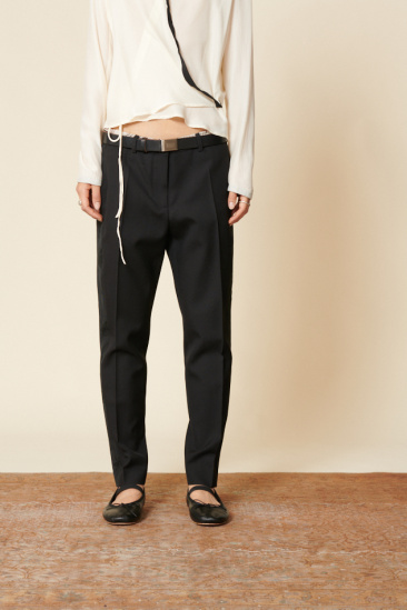 Haori Kimono trousers - black