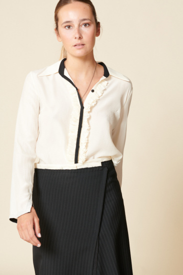 Chemisier Georgette - Ecru