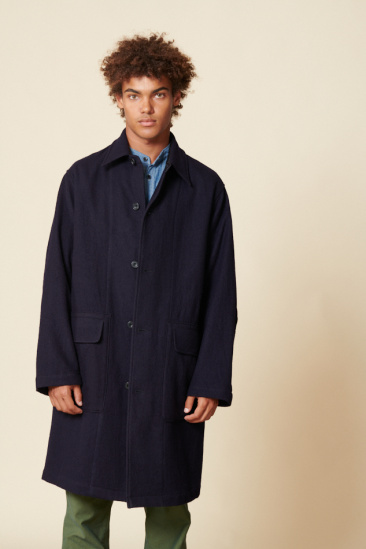 Manteau Tumbler - Bleu marine