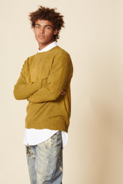 Acne Studios - Pull Col Rond Golden - allanjoseph