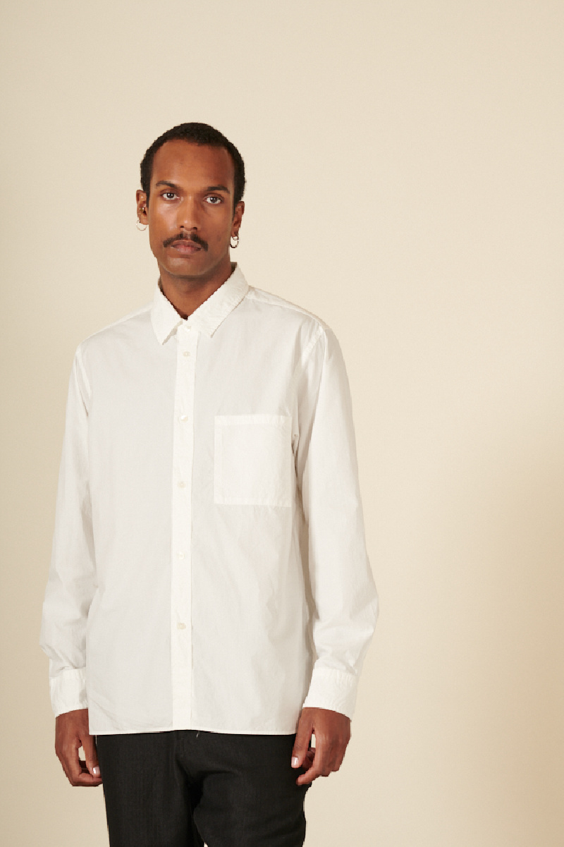 chemise blanche sage de Cret chemise blanche sage de Cret