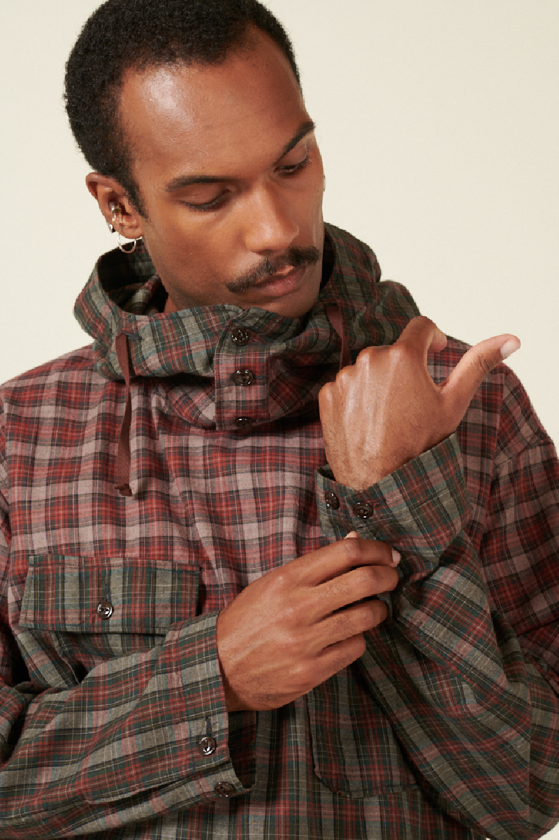 chemise rouge engineered garments