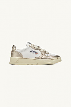 Autry - Medalist low - White/Platinum - Women - allanjoseph