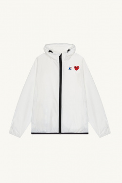 Kway x CDG Full zip White
