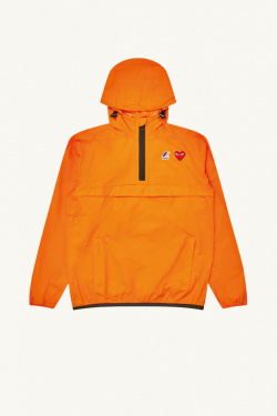 Kway x CDG Half Zip Orange