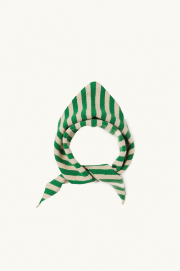 Foulard triangle rayé -...
