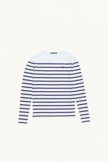 Striped T-shirt - Blue -...