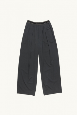 Acne Studios - Charcoal Logo Belted Pants - allanjoseph