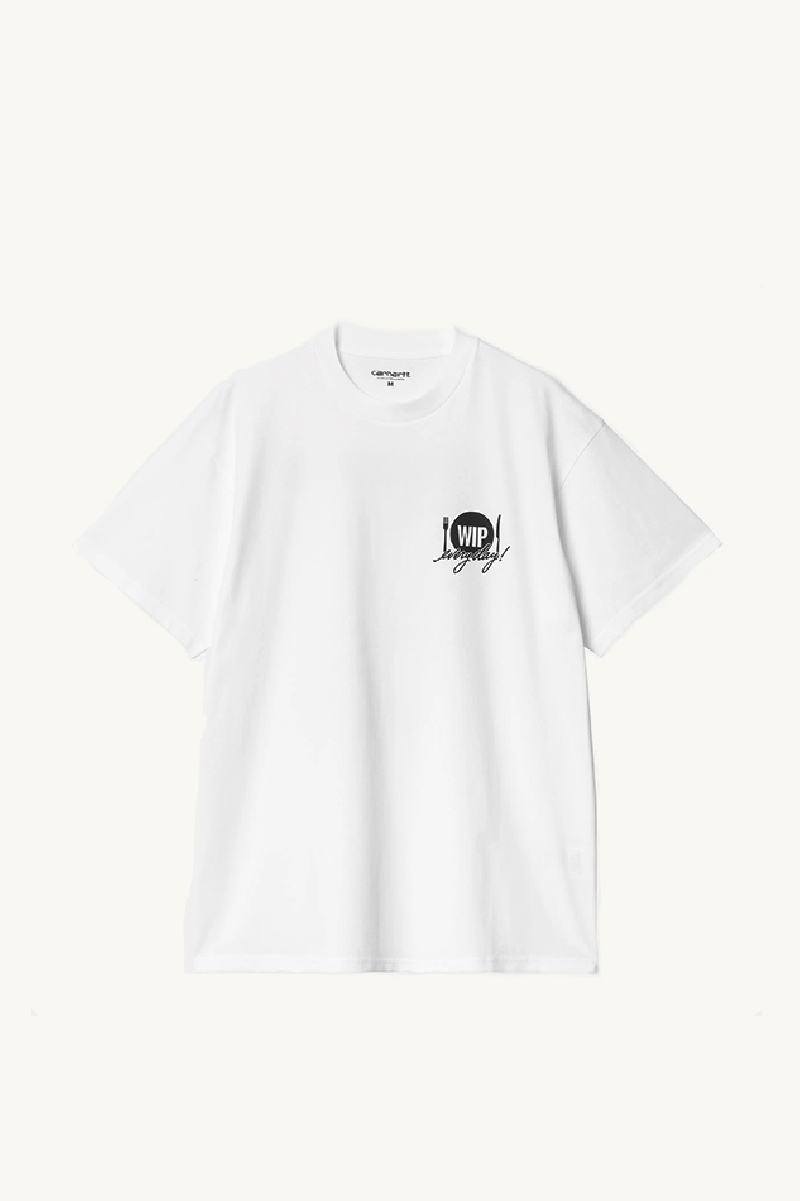Tシャツ・カットソー Carhartt Wip Catalogue T-Shirt Carhartt WIP - Catalogue T-Shirt - White/Black - allanjoseph