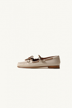 Hereu - Lorea Loafer - Cream - allanjoseph