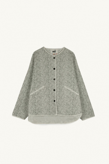Veste Diti brodée - Blanc/Noir