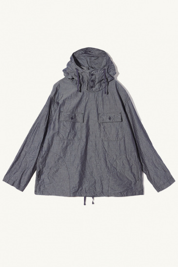 Blouson à capuche - Indigo