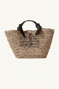Hereu Studio - Panier Fonol - Beige/Noir - allanjoseph