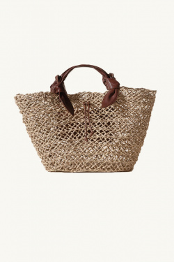 Hereu Studio - Panier Fonol - Beige/Chestnut - allanjoseph