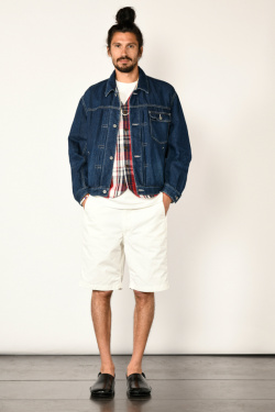 Sage de Cret - Denim Jacket - Indigo - allanjoseph