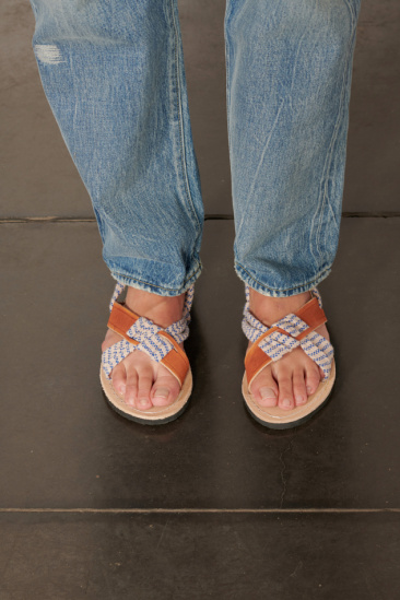 Campesinos sandals - Navy...