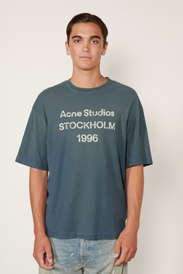 T-shirt logo - Bleu - Unisexe