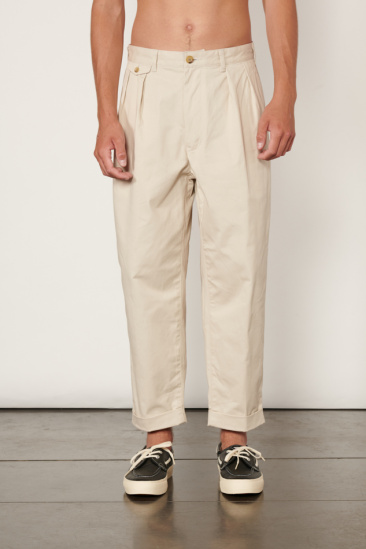 Pantalon fuselé - Ciment