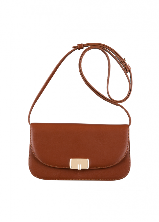 Eva Clutch Bag - Hazelnut