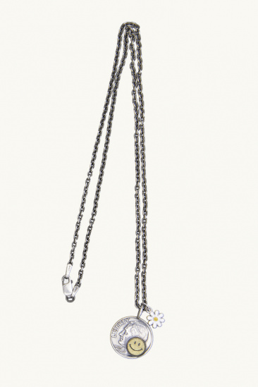 Necklace with two pendants...