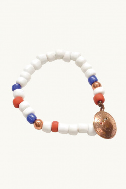 Northworks - Bracelet penny concha blanc - allanjoseph