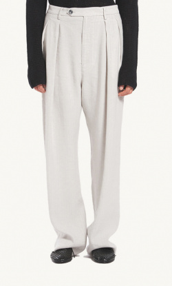 Barena - Pantalon Tom - Naturel - allanjoseph