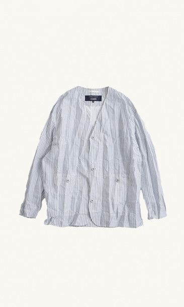 Veste à rayures - Bleu/Blanc