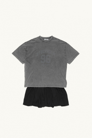Printed T-shirt dress -...