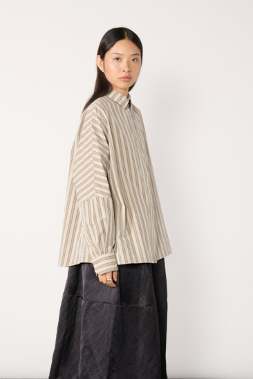 Chemise à rayures -...
