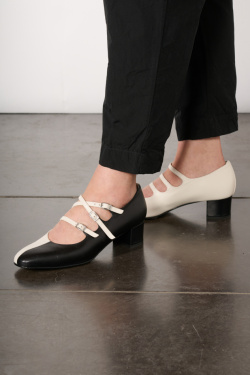 Carel - Two-tone Kina - Black/Ivory - allanjoseph