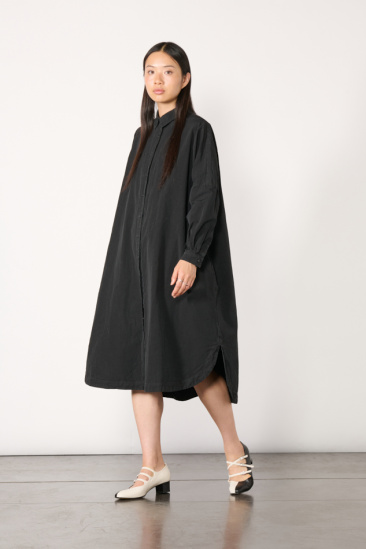 Long Yuki Dress - Black