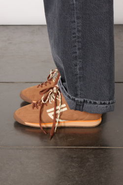 Puraai - Sneakers Panther - Marron - allanjoseph
